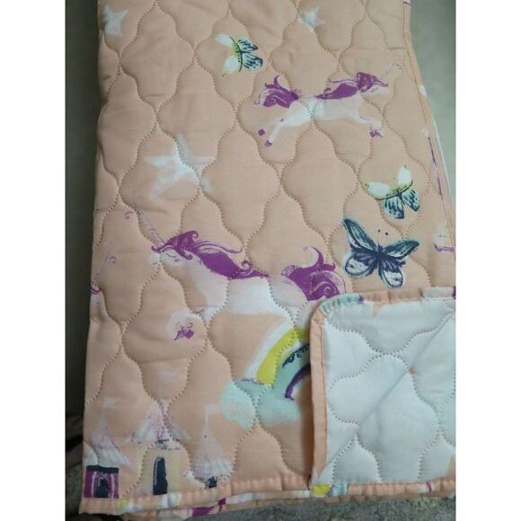 IVY HILL HOME FAIRY UNICORN TWIN QUILT SHAM SET NEW! $120 - Picture 4 of 9